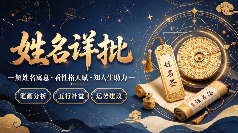 姓名详批